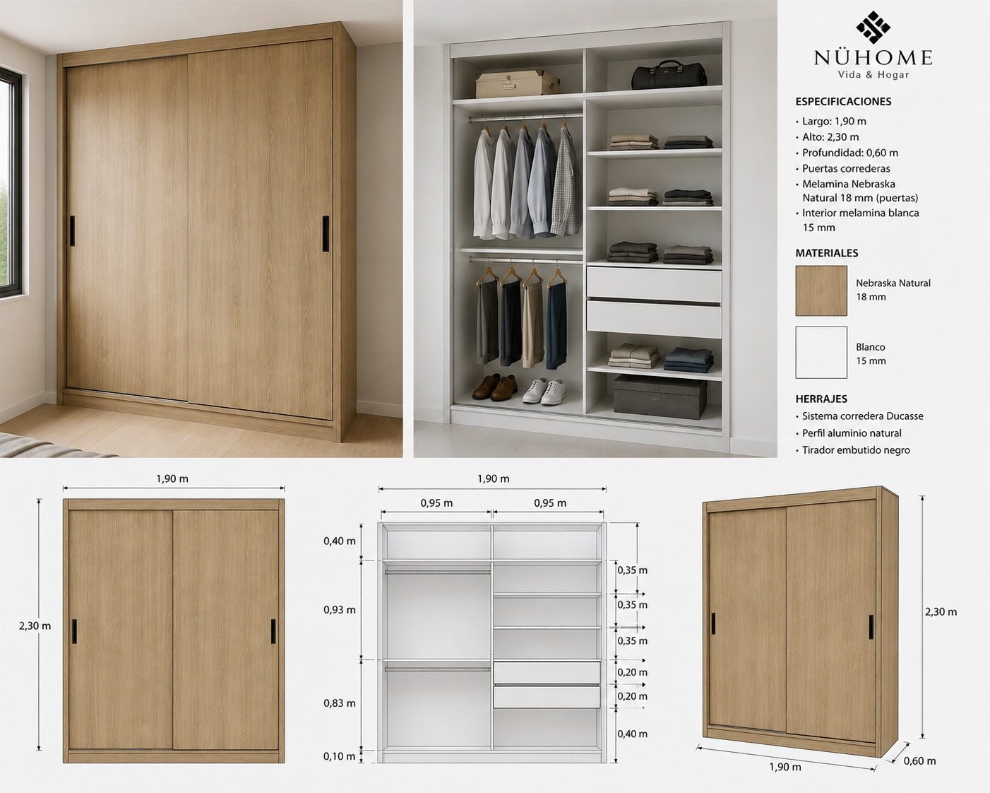 Closet Puertas Correderas